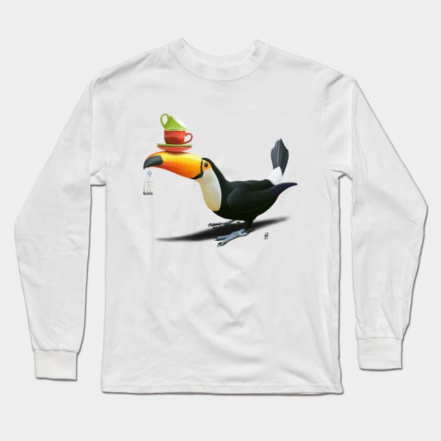 Tea for Tou Long Sleeve T-Shirt by RobArt